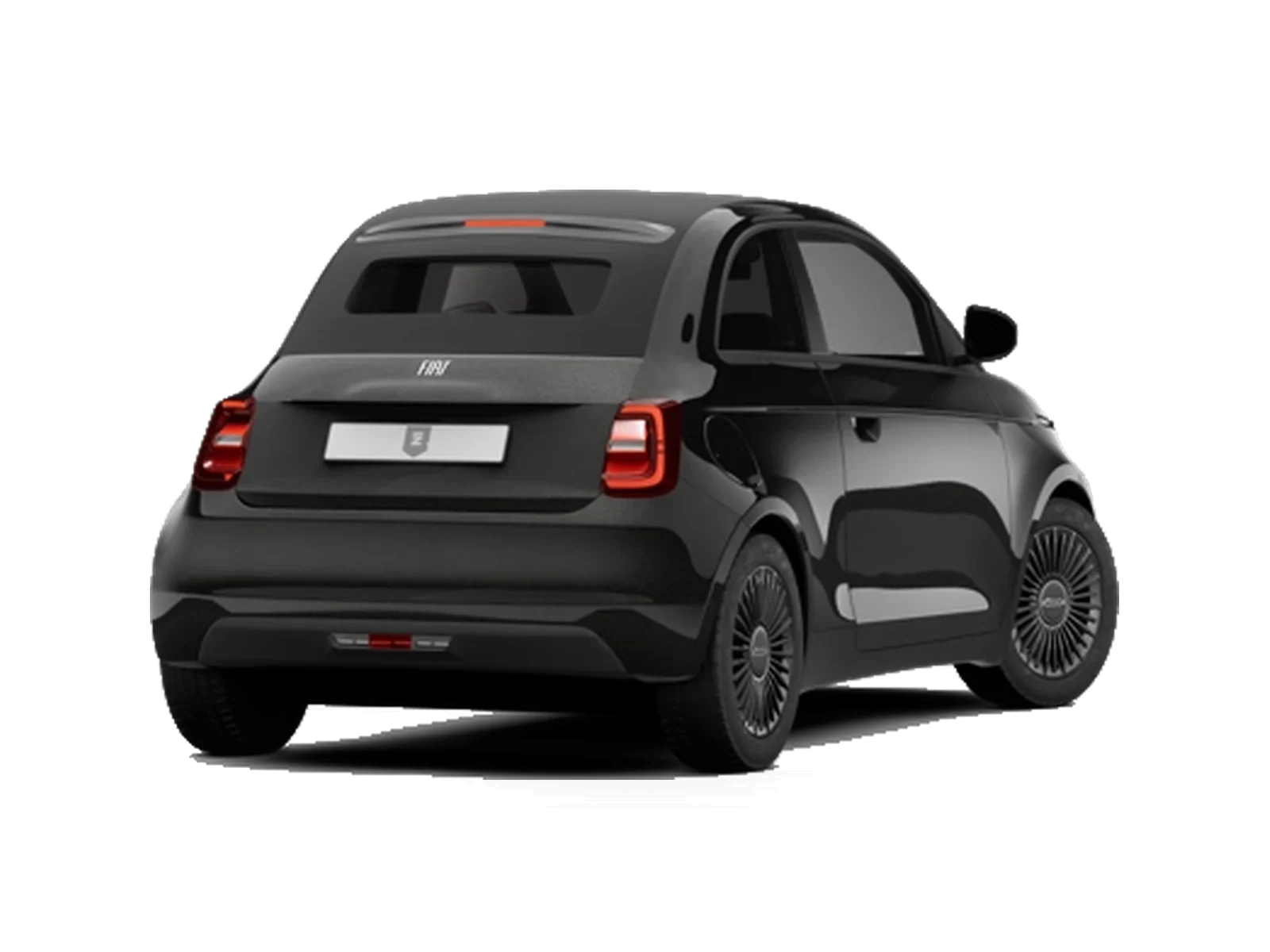 Fiat 500, trasera