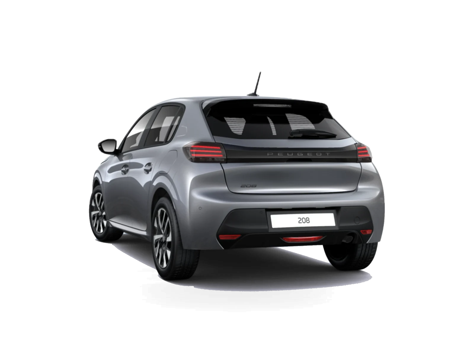 Peugeot 208, trasera