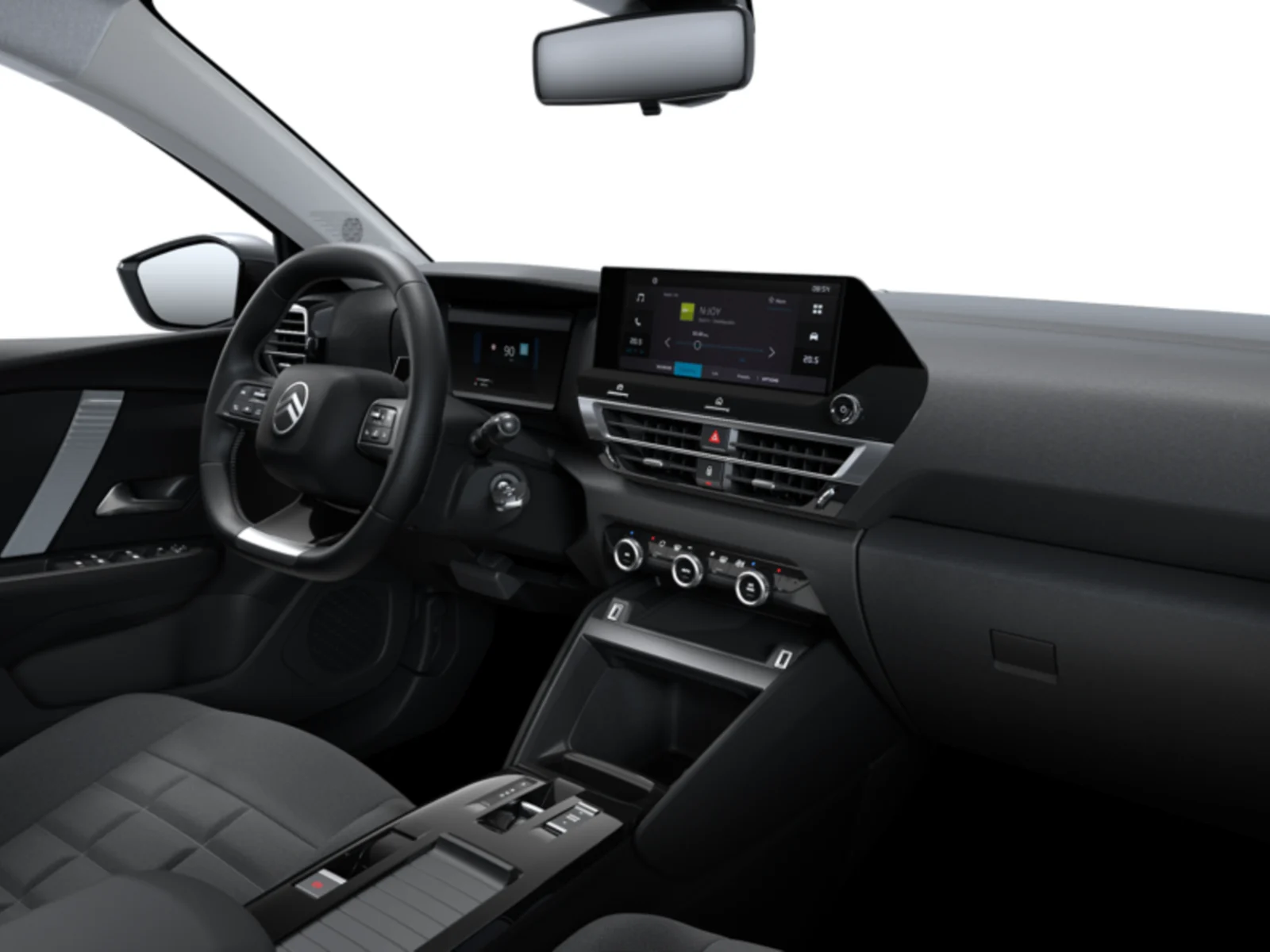 Citroën C4, asientos delanteros