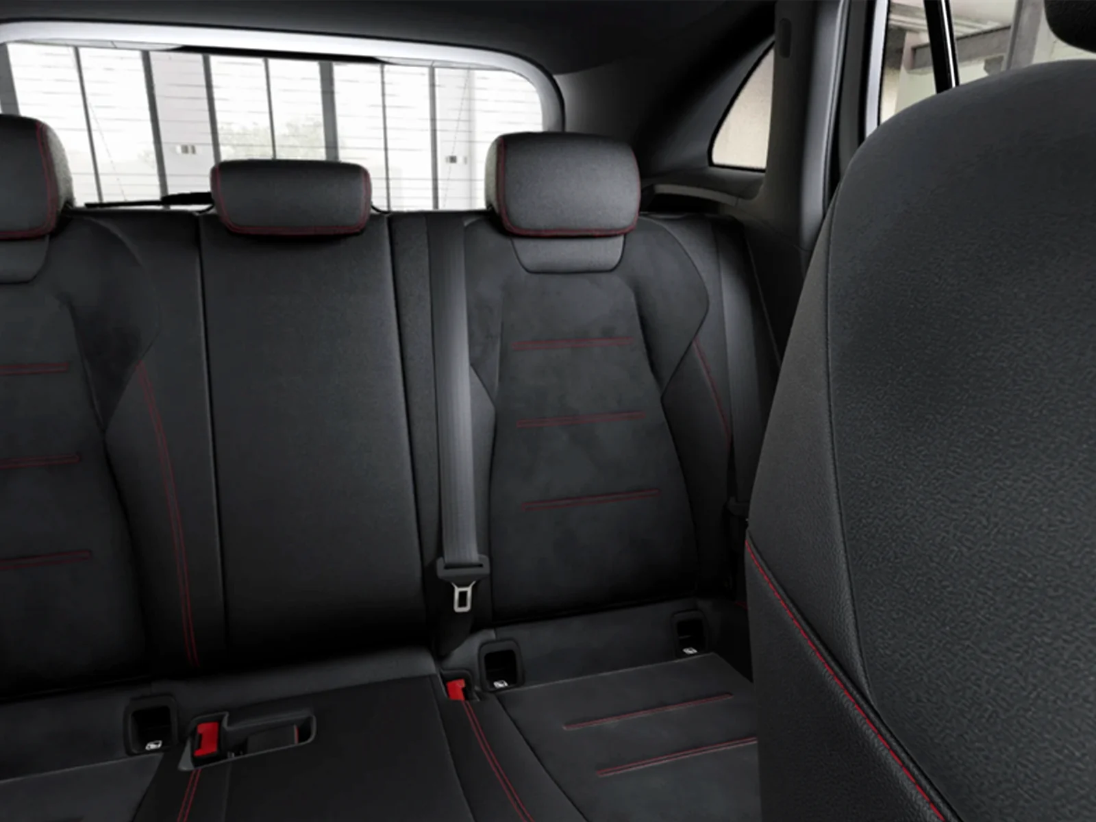 Mercedes-Benz Clase GLA, plazas traseras