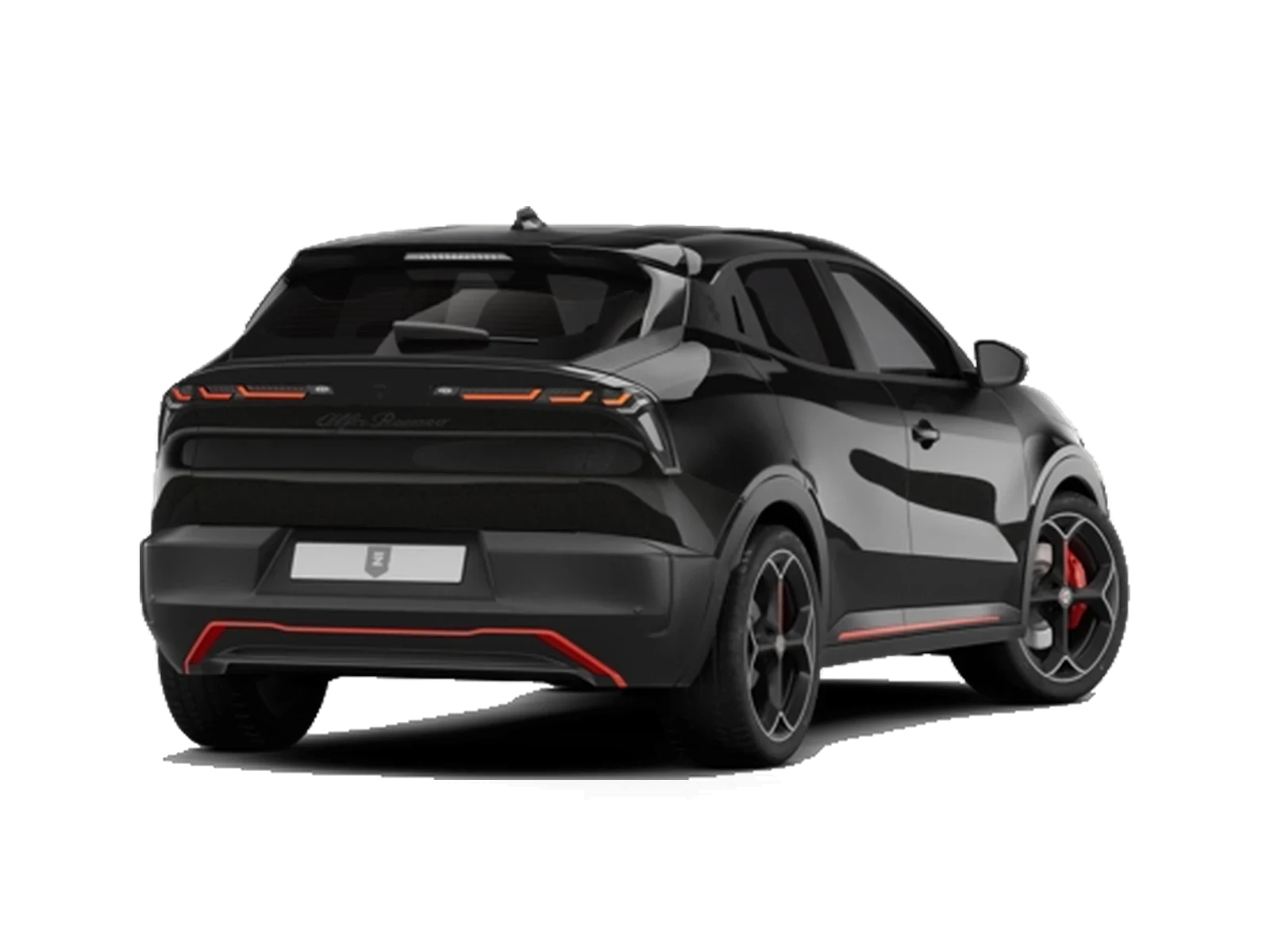 Alfa Romeo Junior, trasera