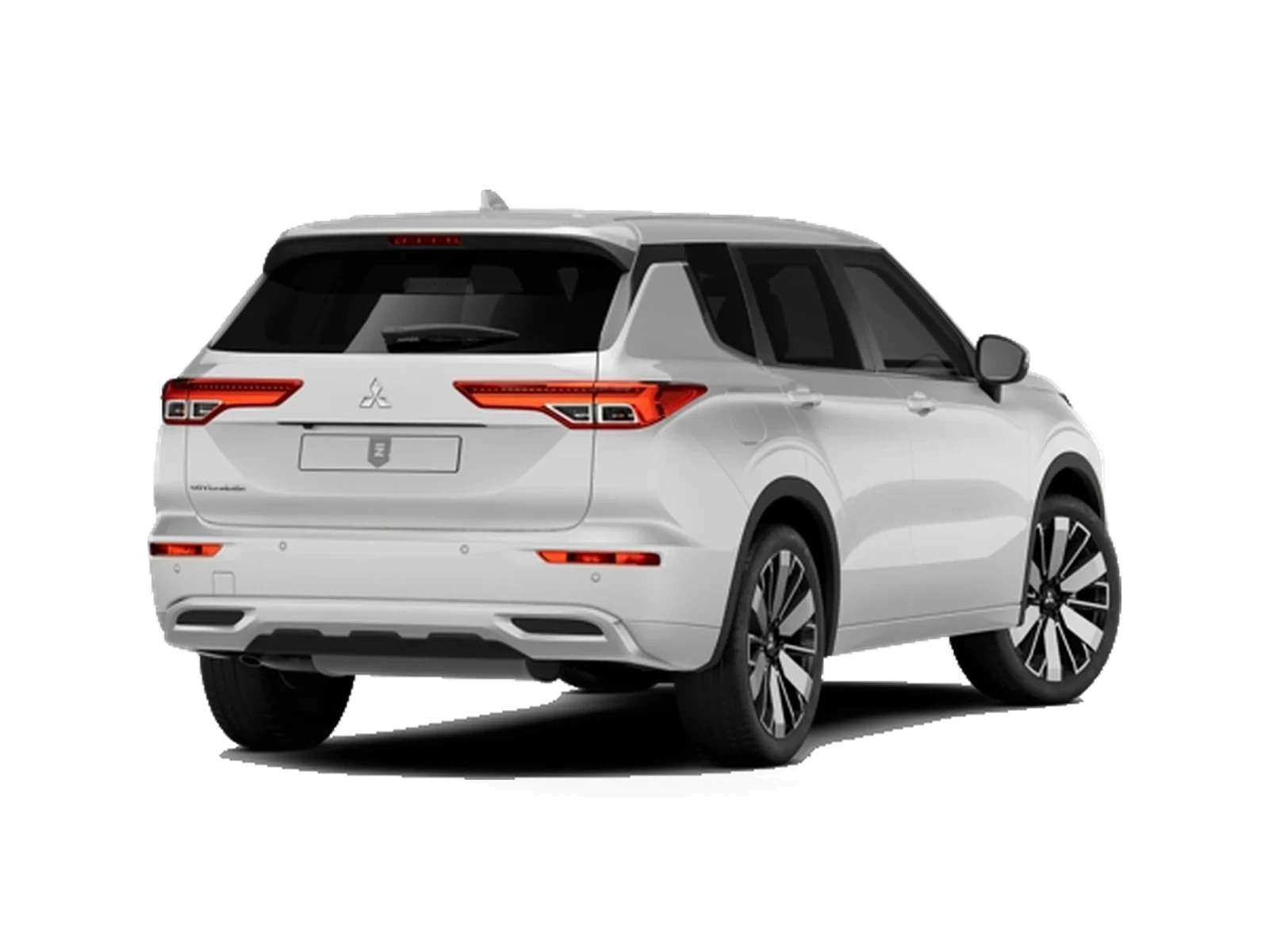 Mitsubishi Outlander, trasera