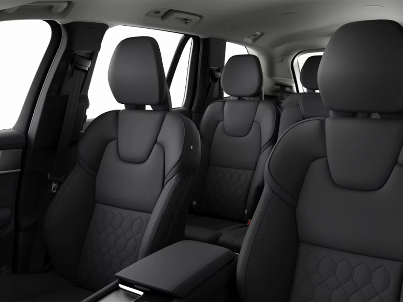 Volvo XC90, asientos delanteros