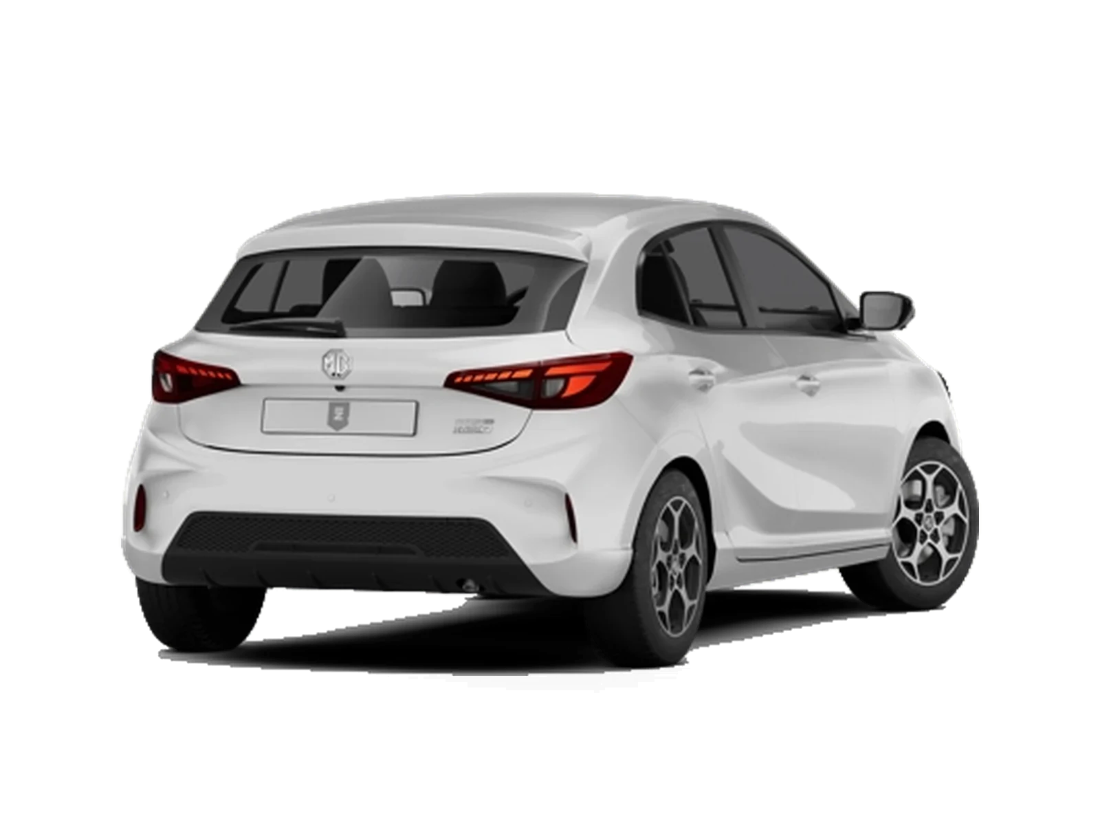 MG MG3 Hybrid+, trasera