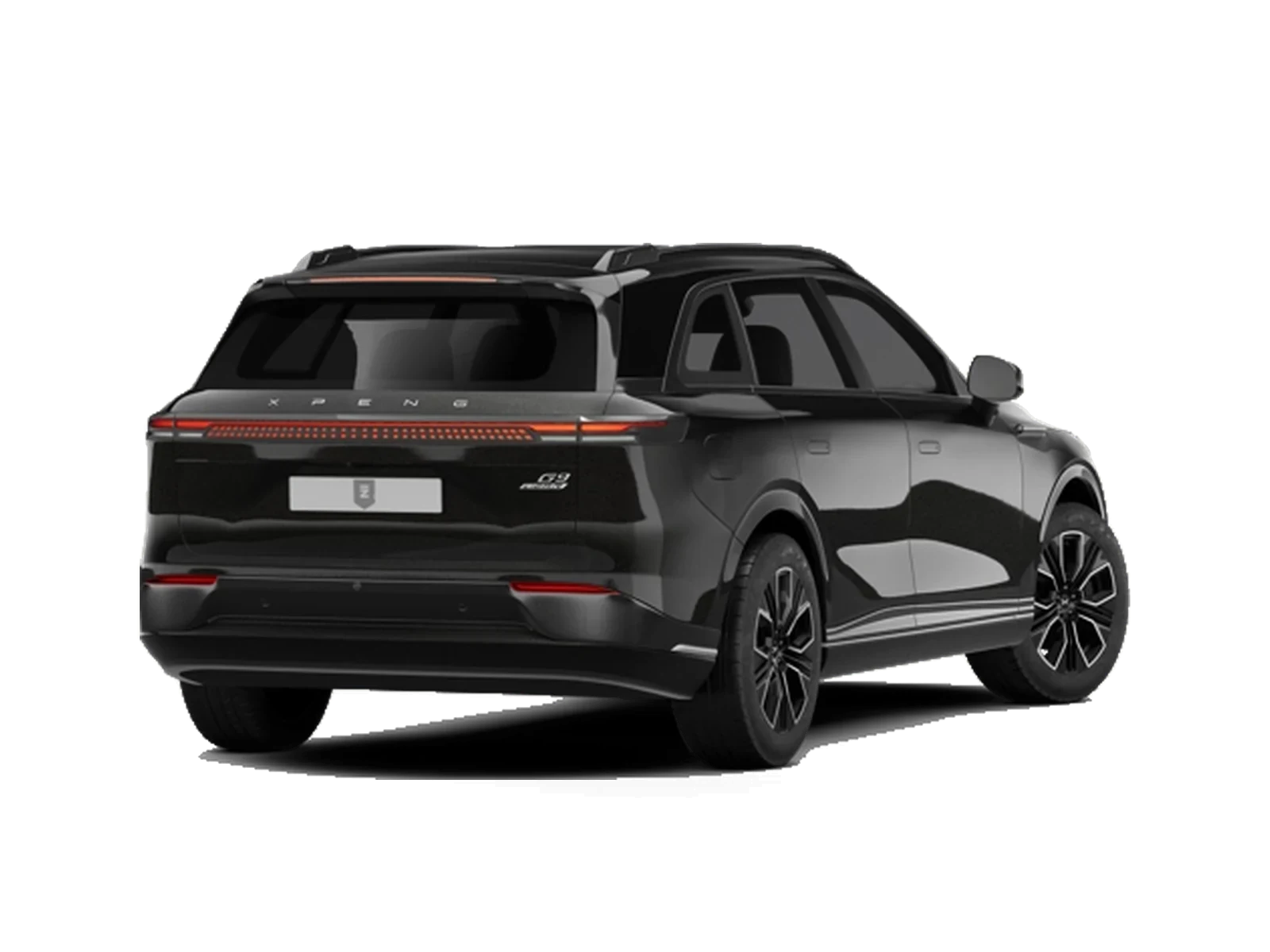 XPENG G9, trasera