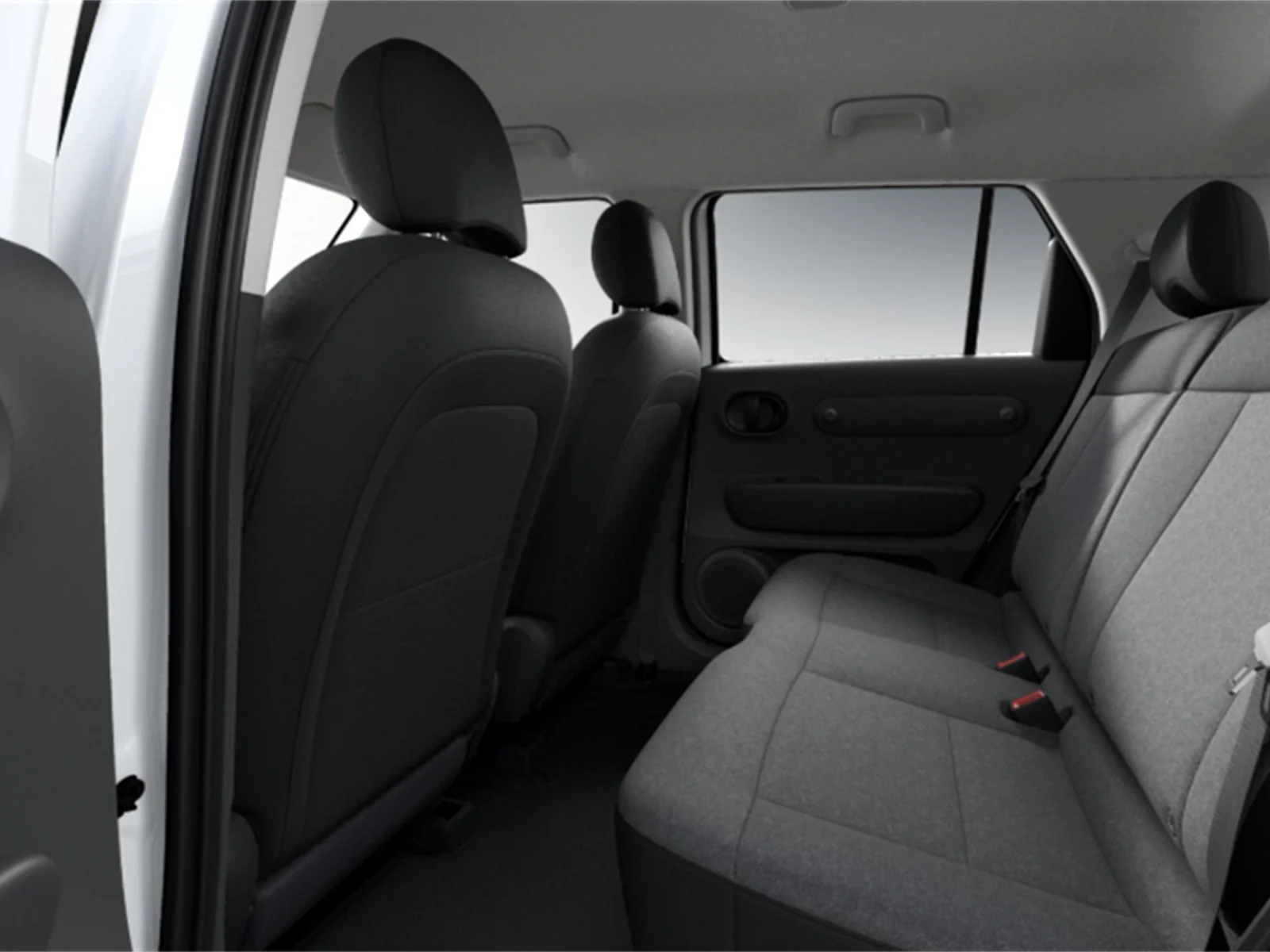 Hyundai Inster, plazas traseras