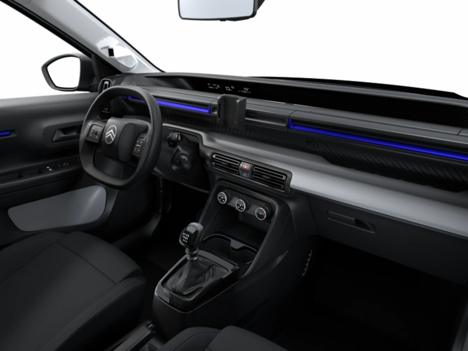 Citroën C3, asientos delanteros