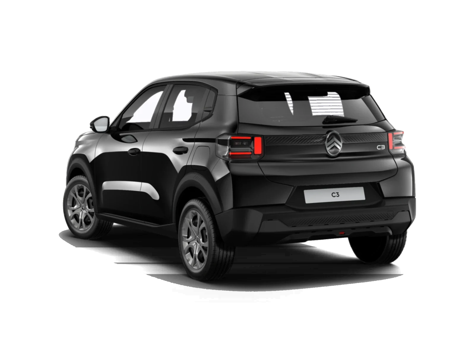 Citroën C3, trasera