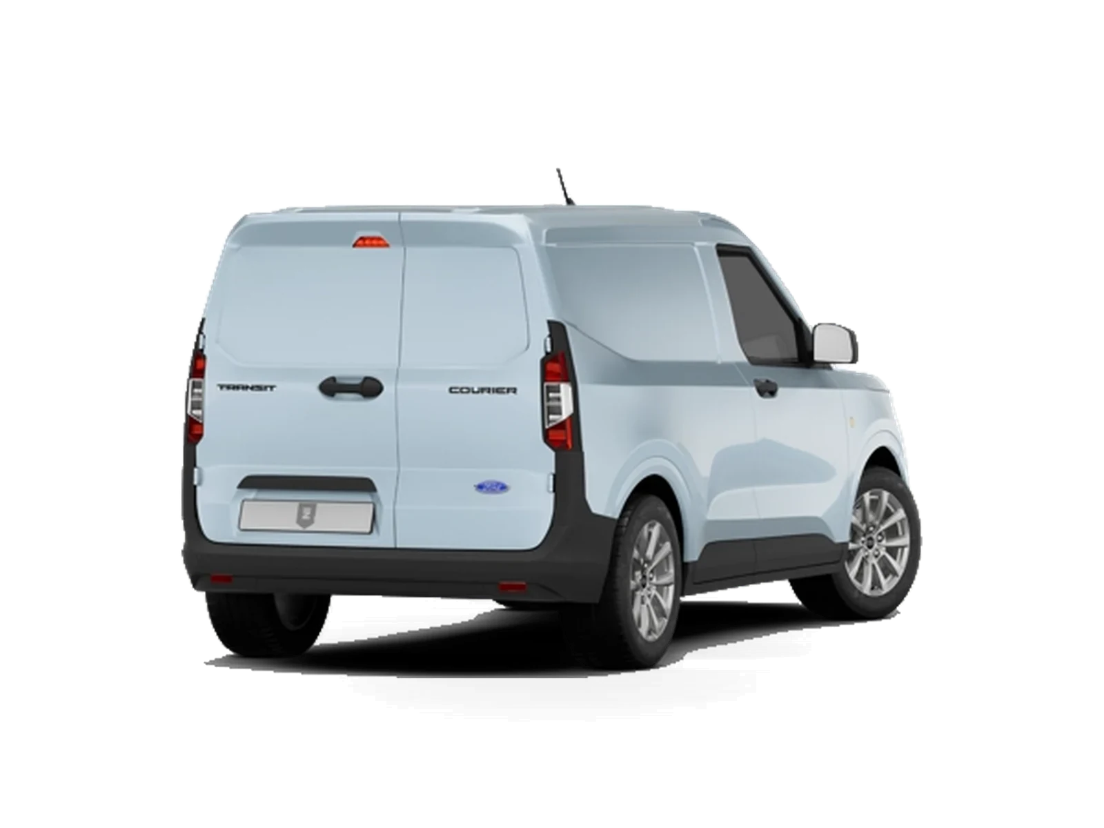 Ford Transit Courier, trasera