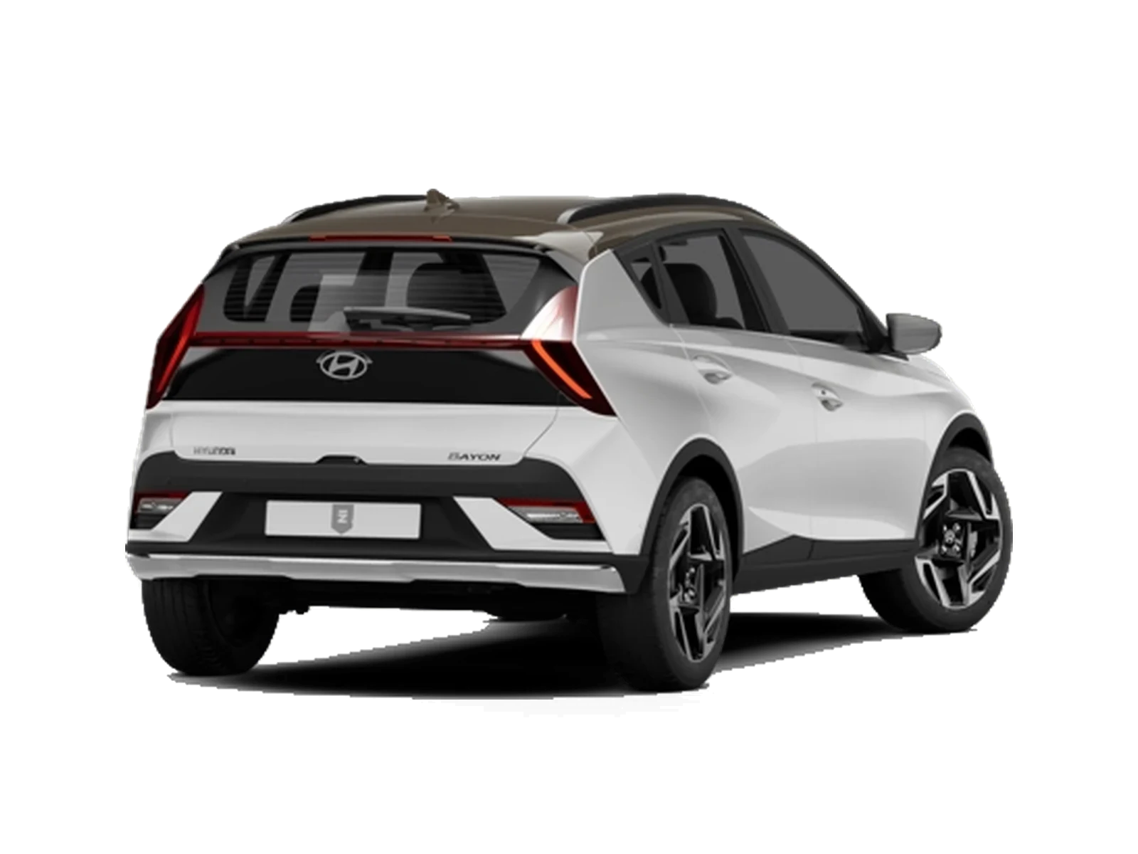Hyundai Bayon, trasera