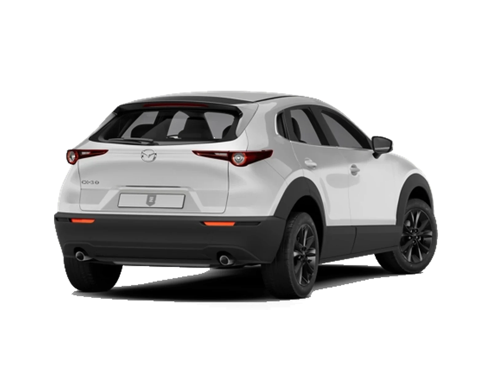Mazda CX-30, trasera