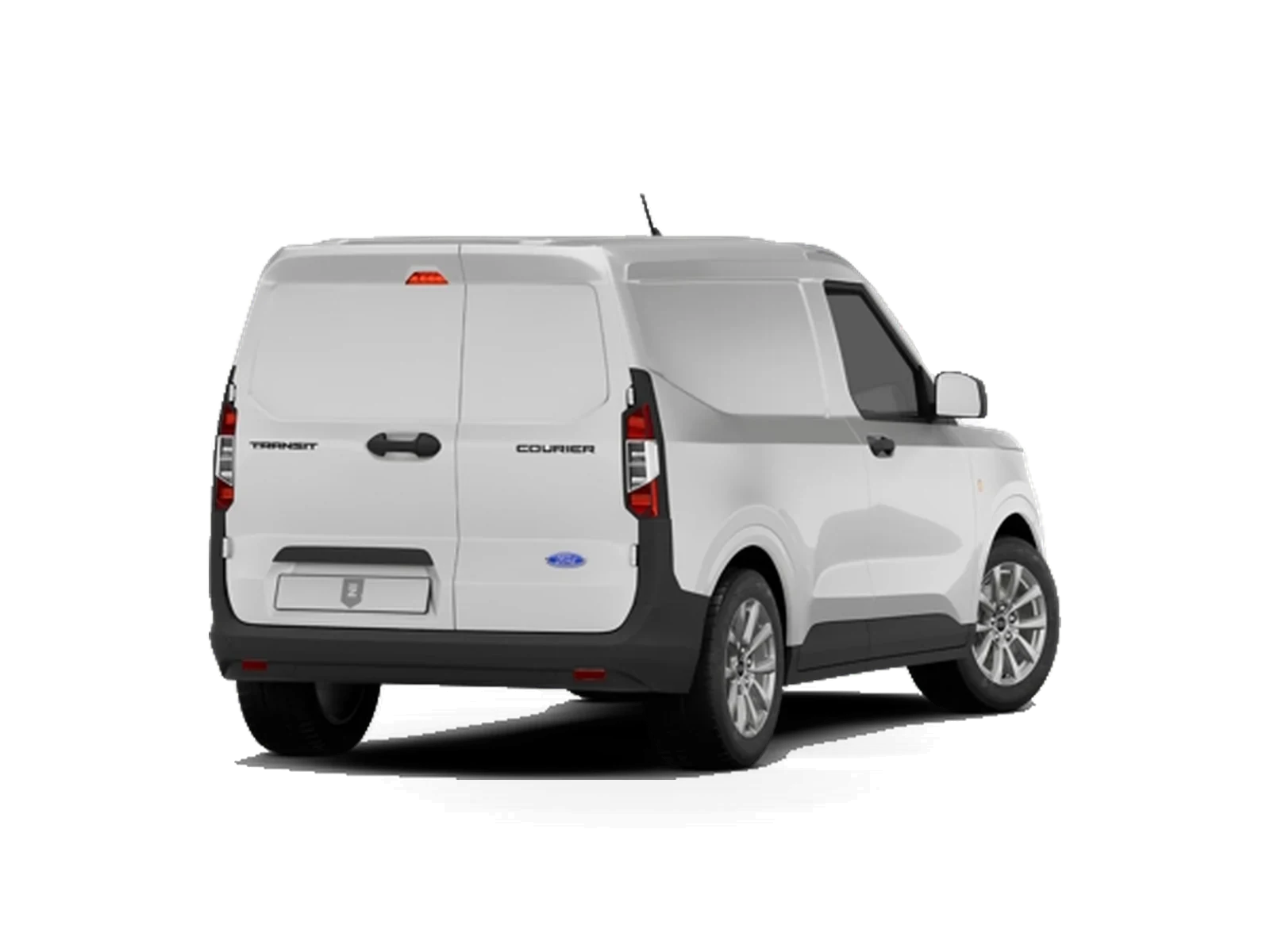 Ford Transit Courier, trasera