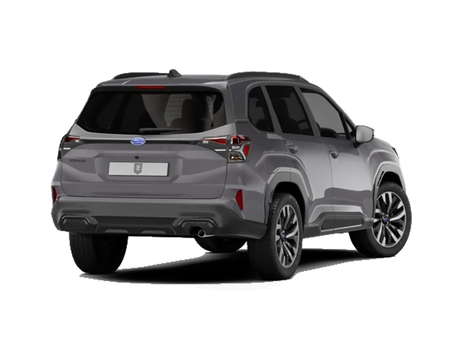 Subaru Forester, trasera