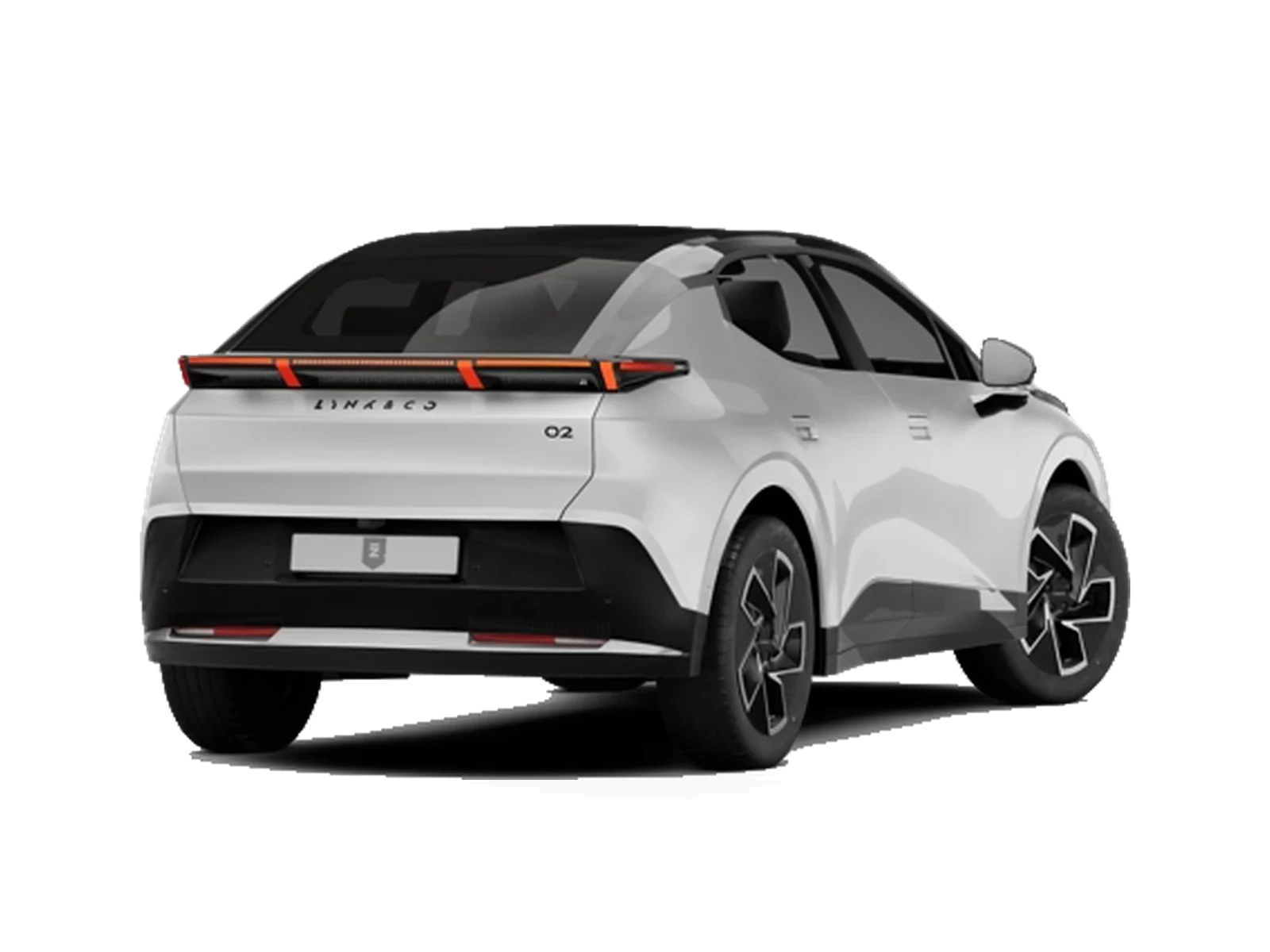 Lynk & Co 02, trasera
