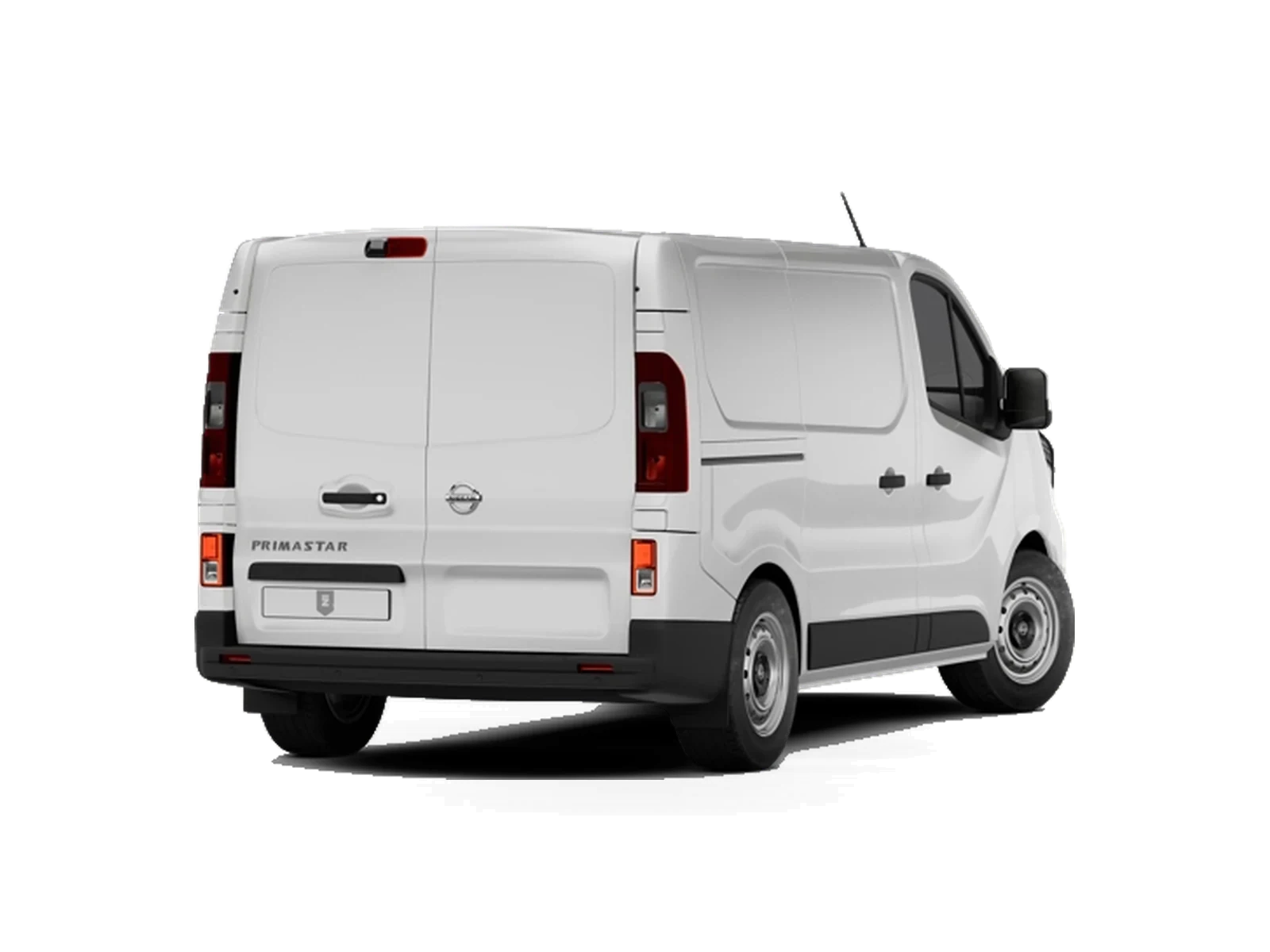 Nissan Primastar, trasera