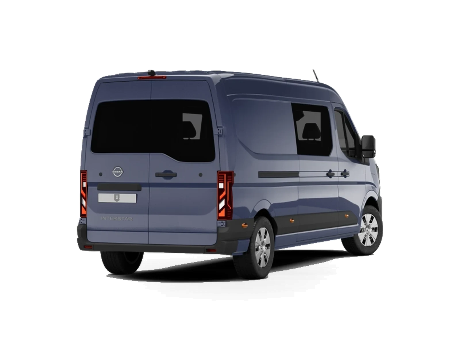 Nissan Interstar, trasera