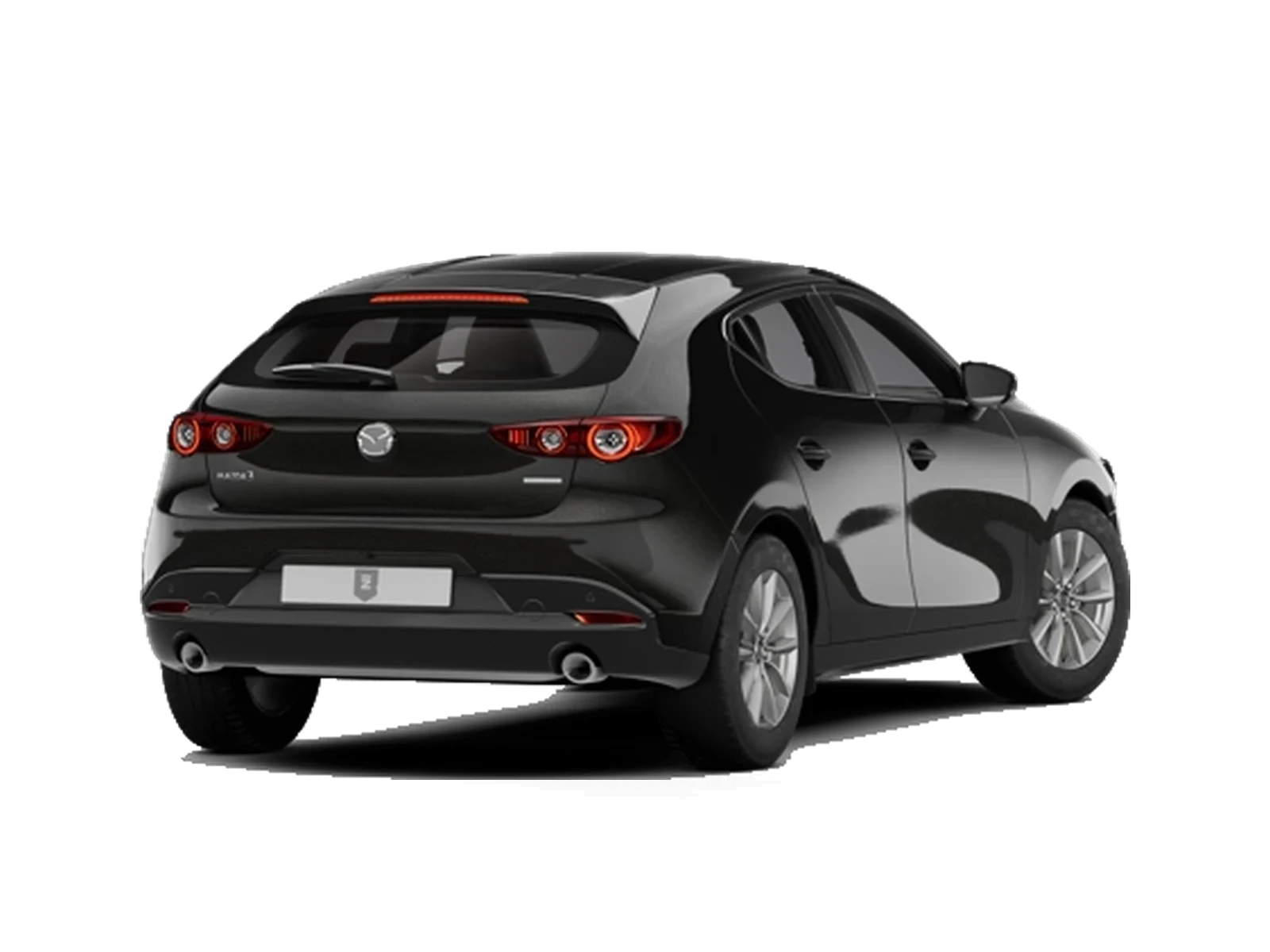 Mazda Mazda3, trasera
