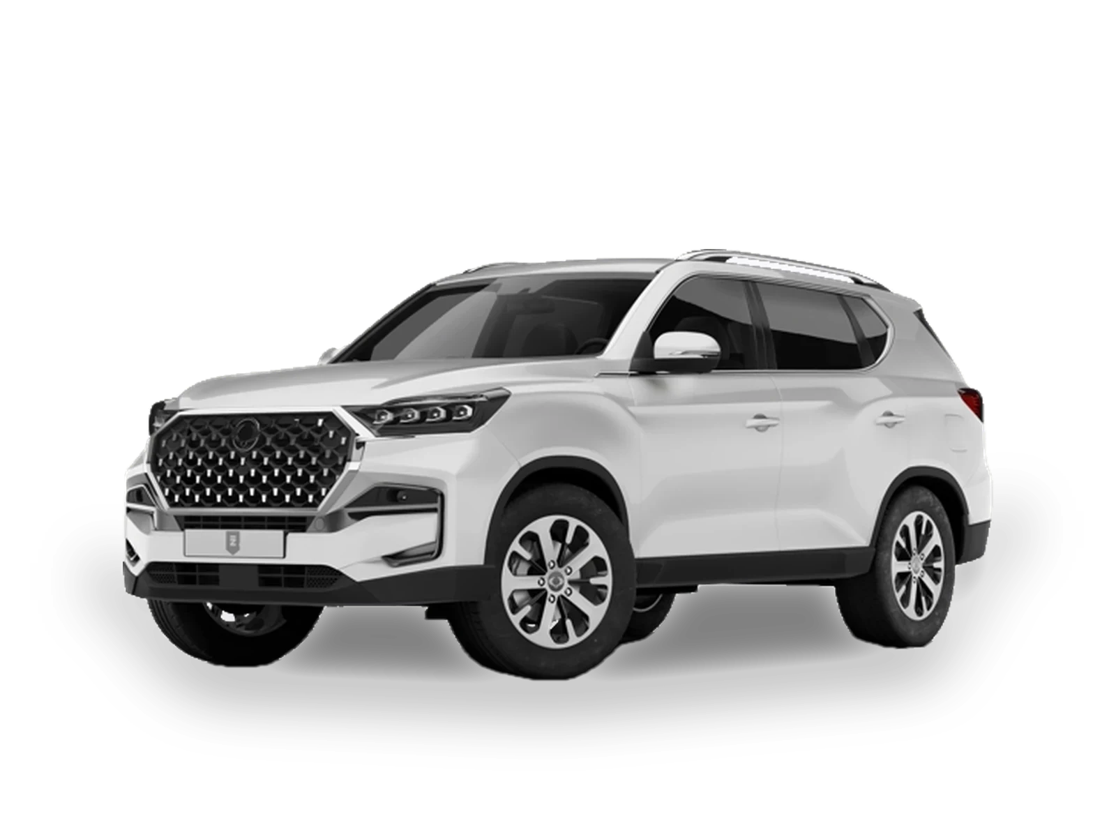 KGM Rexton, tres cuartos delantero