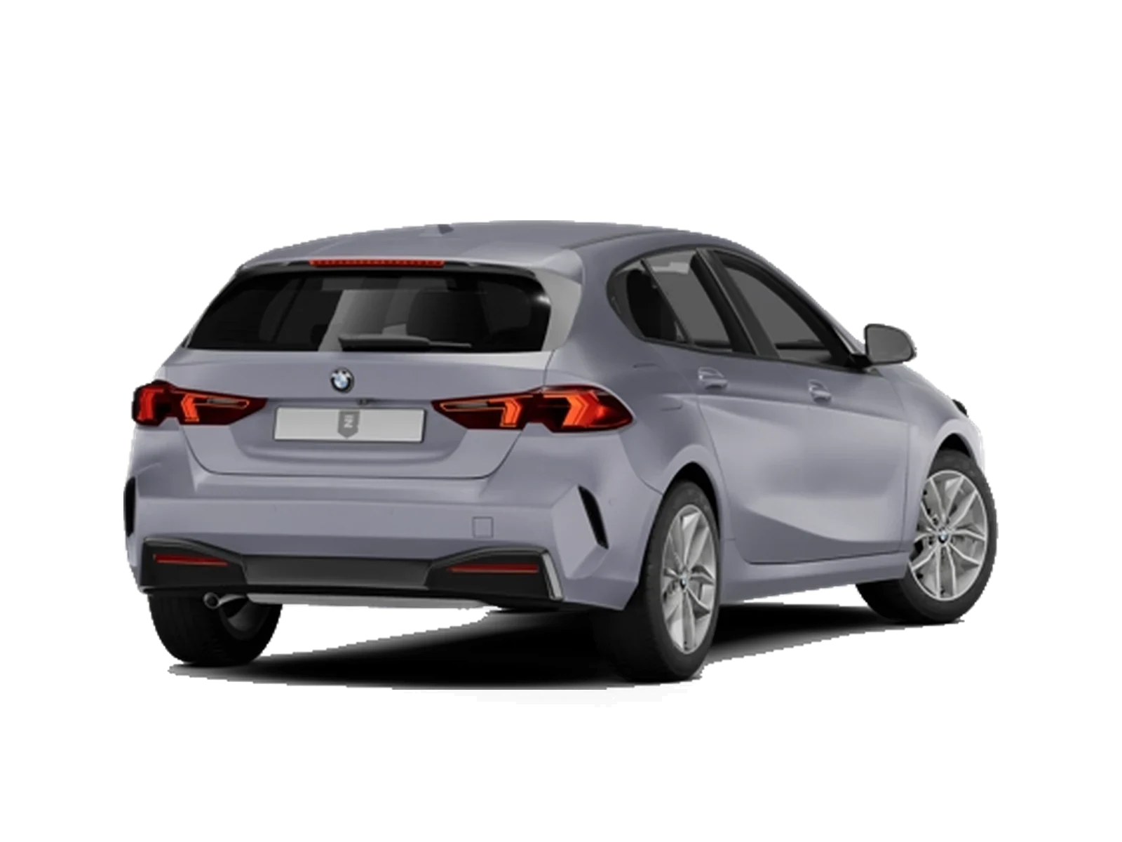BMW Serie 1, trasera