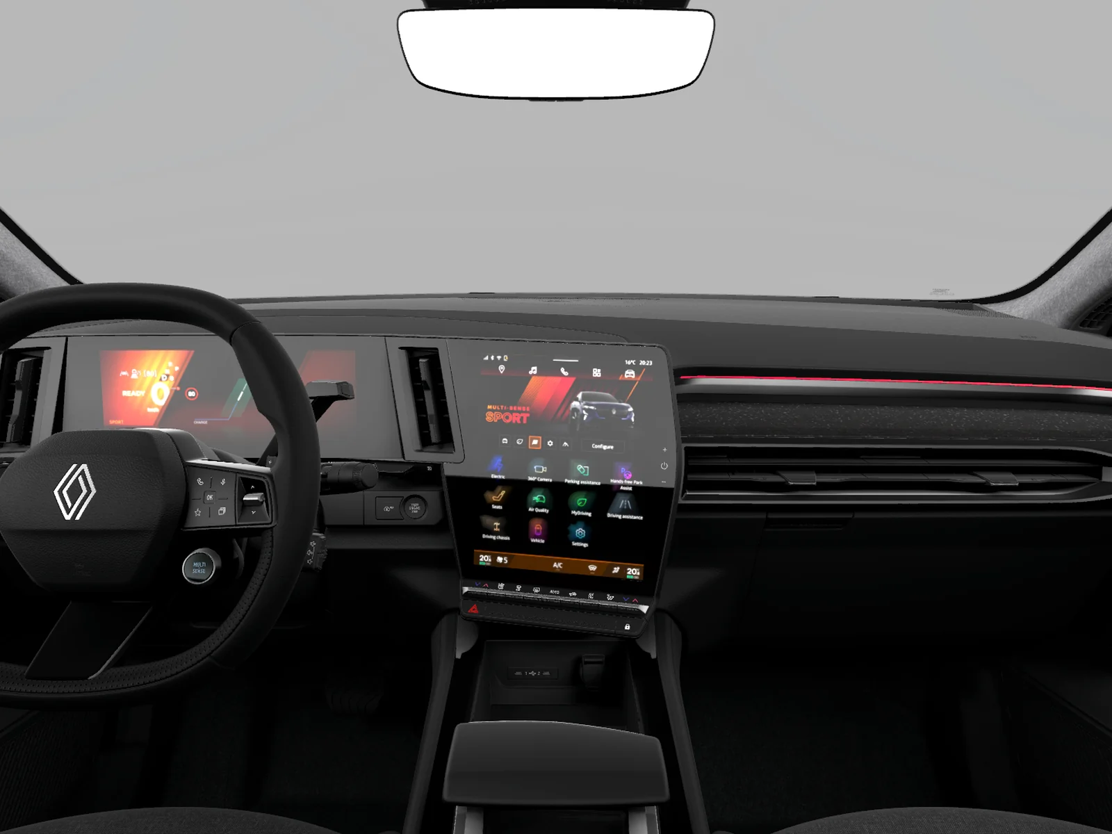 Renault Rafale, interior