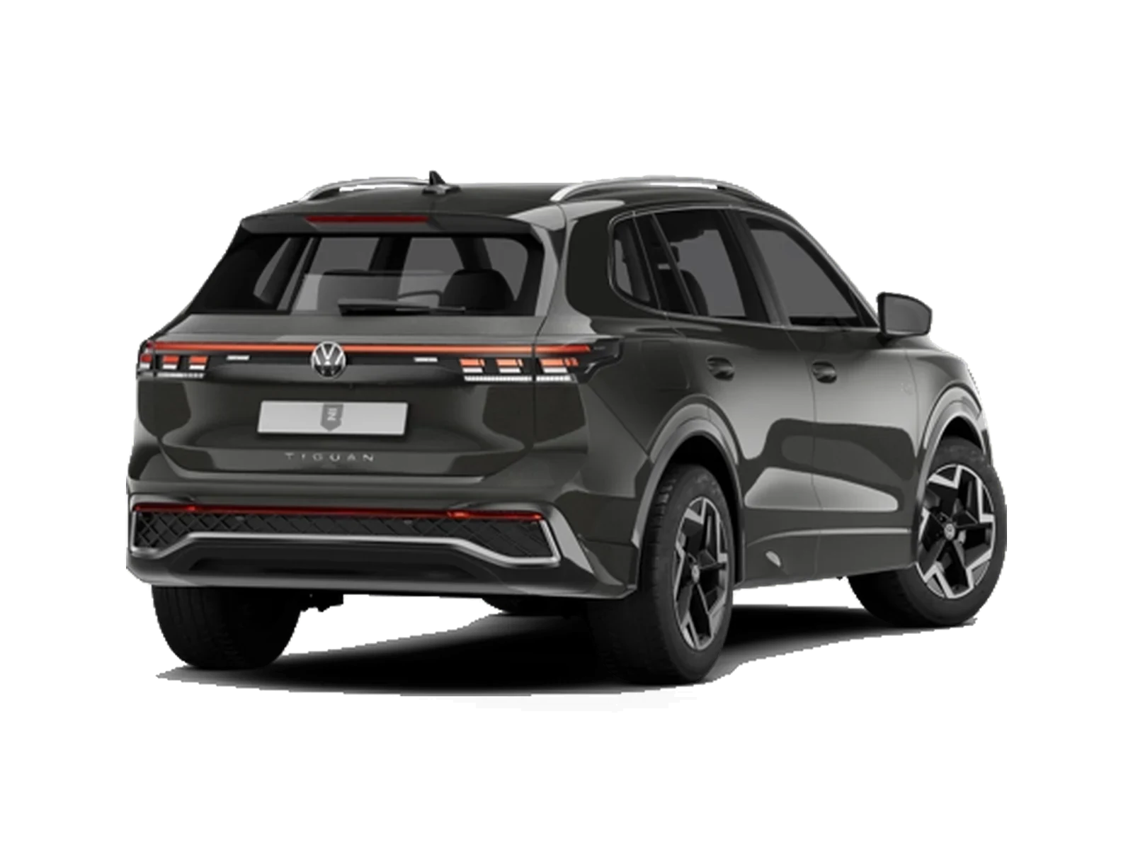 Volkswagen Tiguan, trasera
