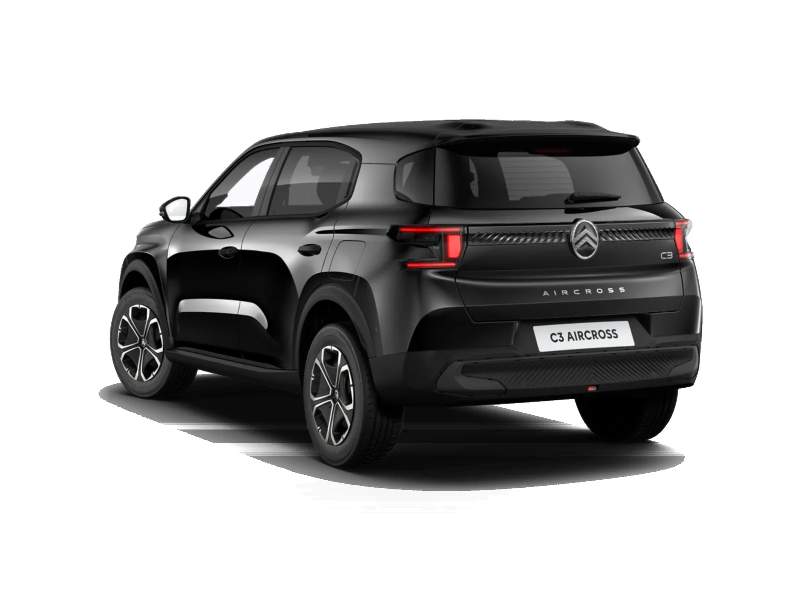 Citroën C3 Aircross, trasera