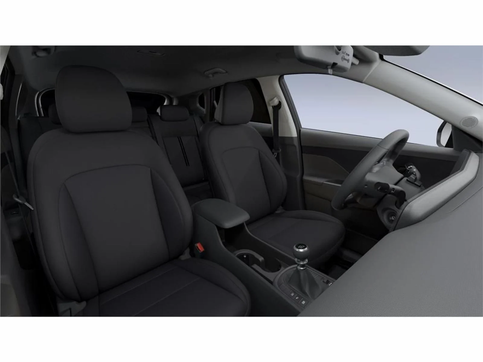 Hyundai Kona, asientos delanteros