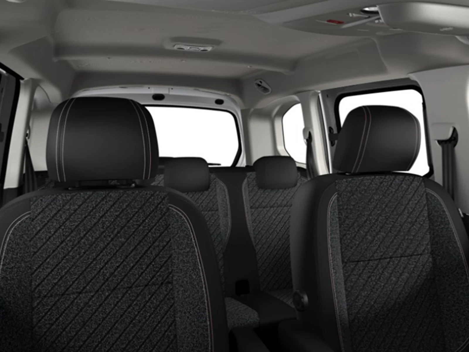 Peugeot Rifter, plazas traseras