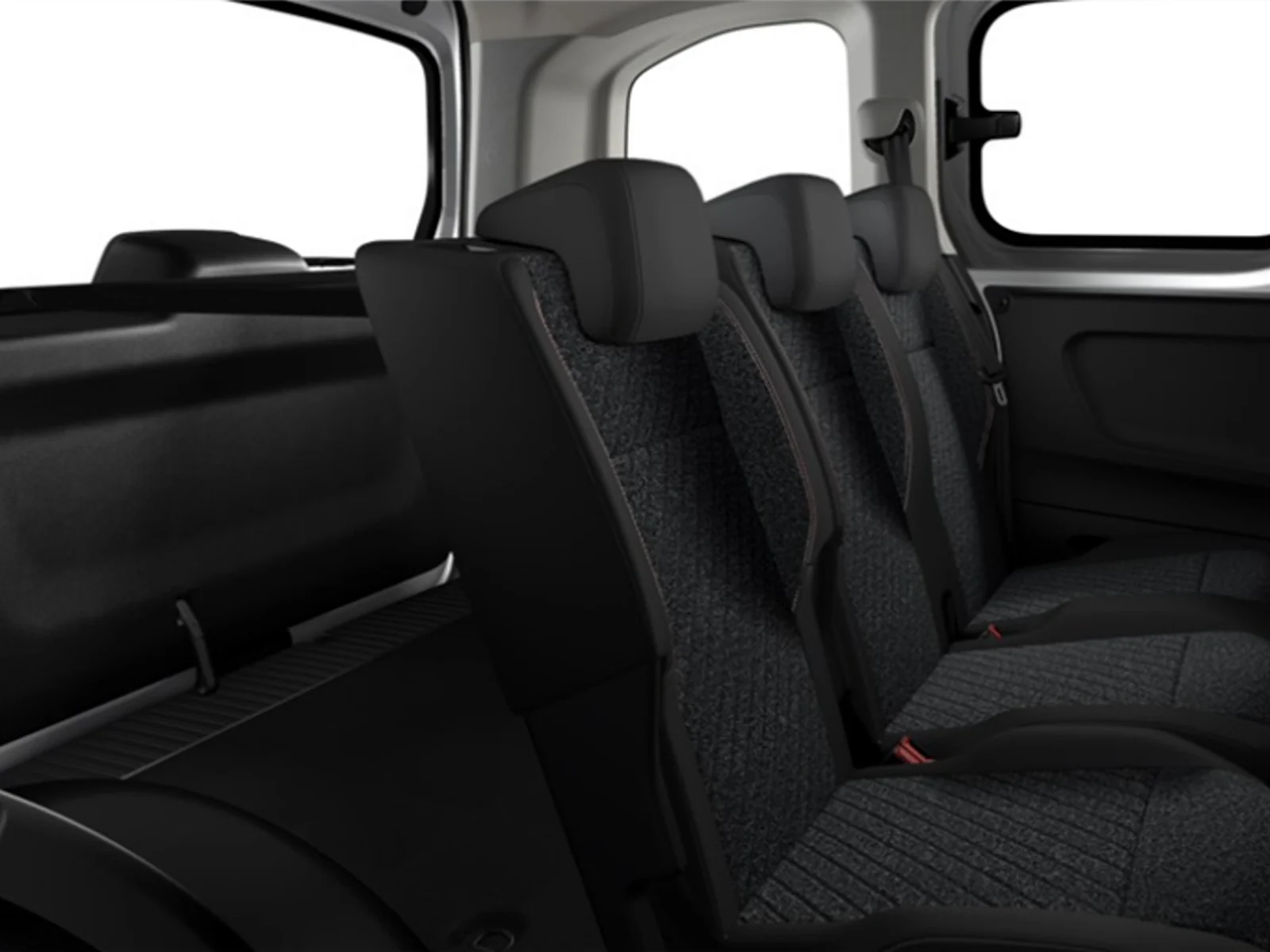 Peugeot Rifter, plazas traseras