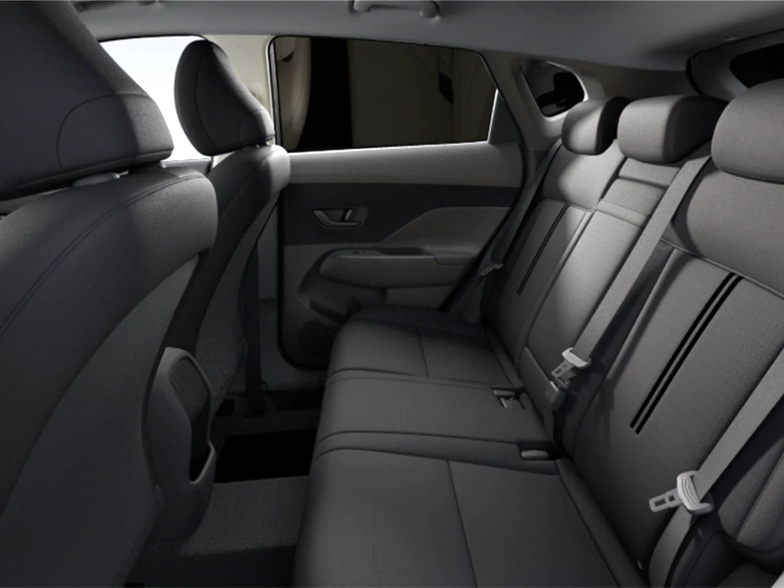Hyundai Kona, plazas traseras
