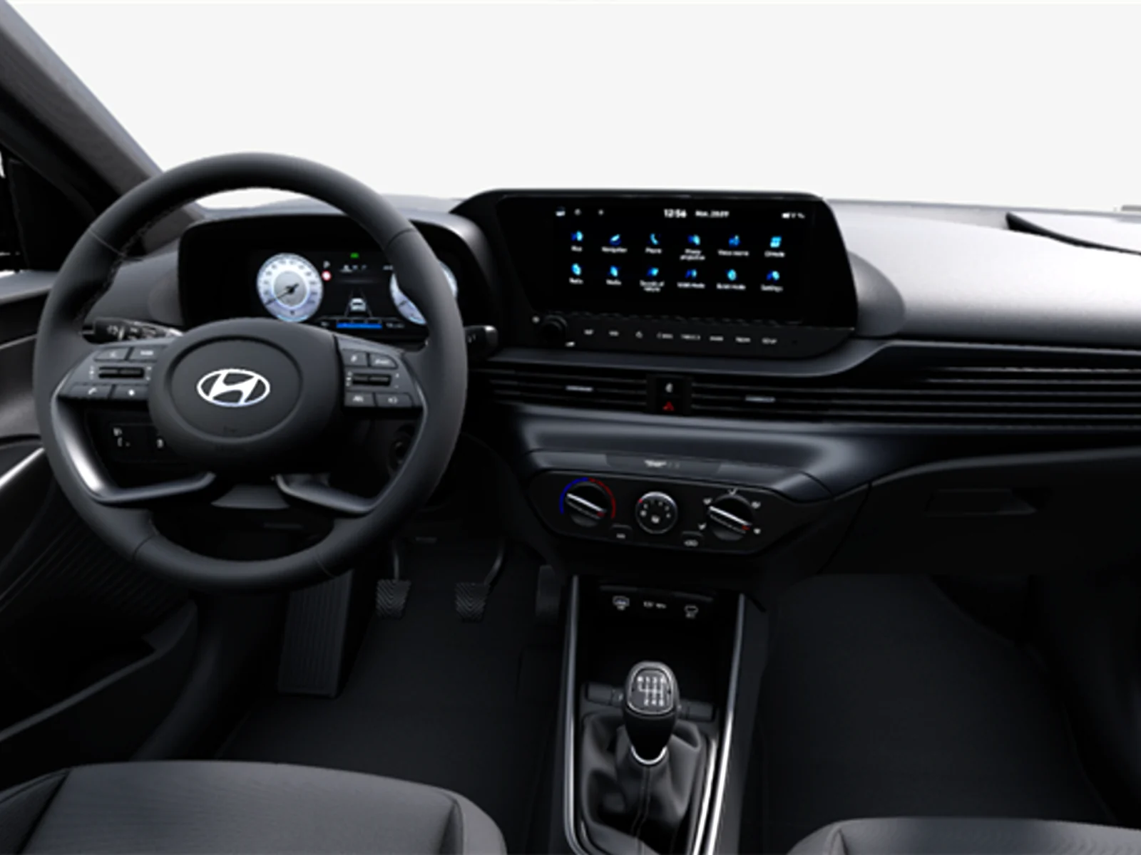 Hyundai i20, interior