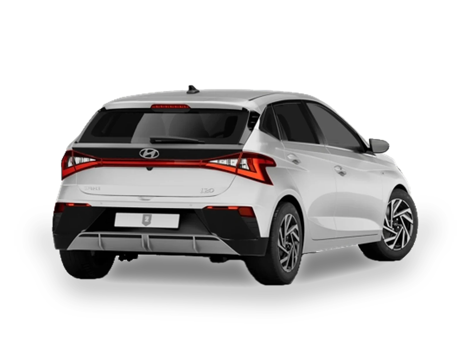Hyundai i20, trasera