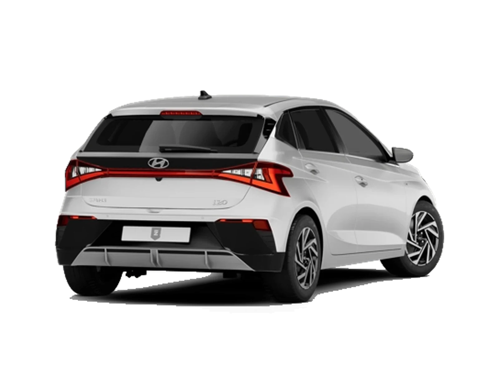 Hyundai i20, trasera