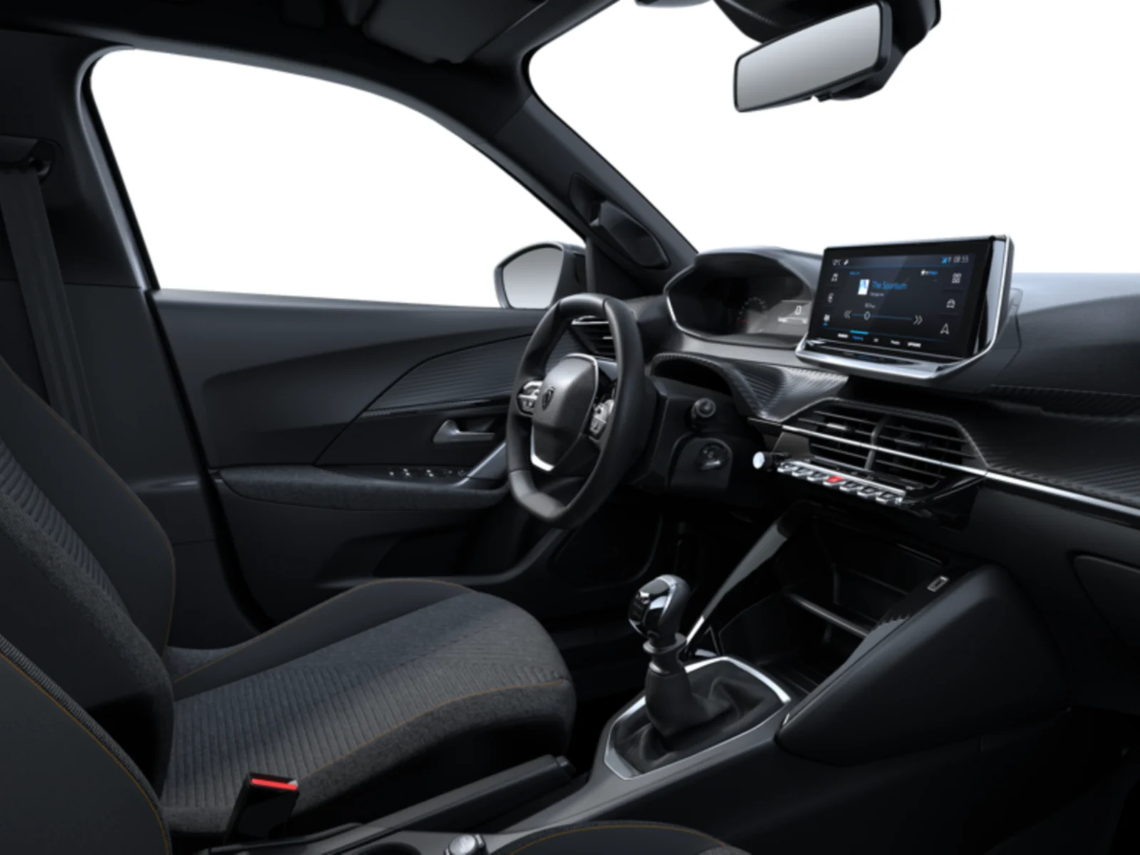 Peugeot 2008, asientos delanteros