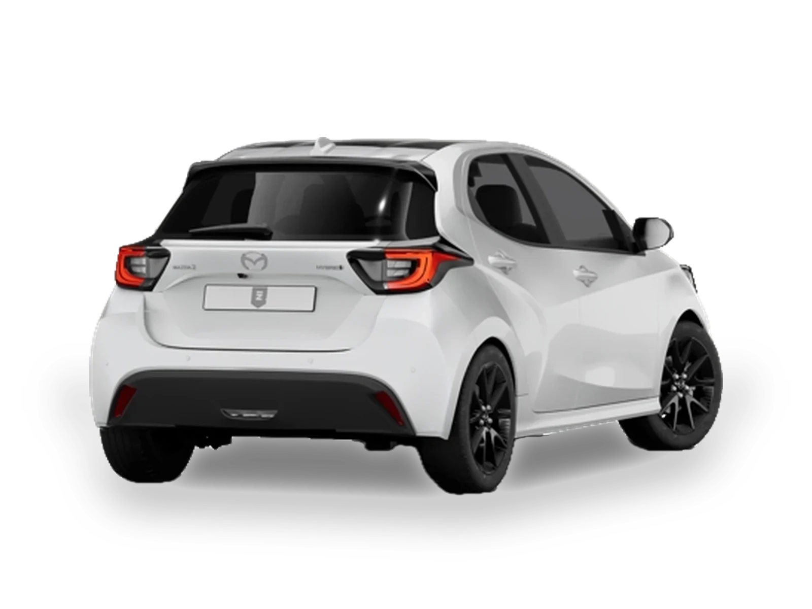 Mazda Mazda2, trasera