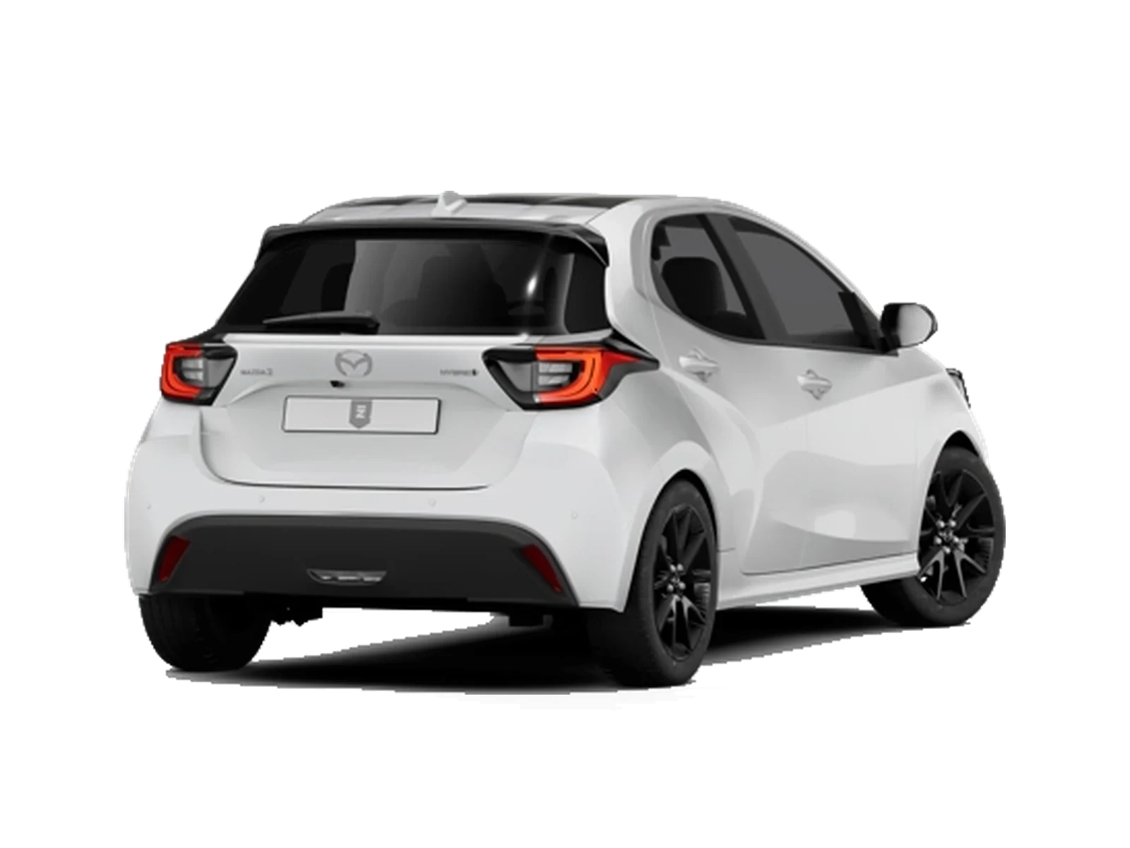 Mazda Mazda2, trasera