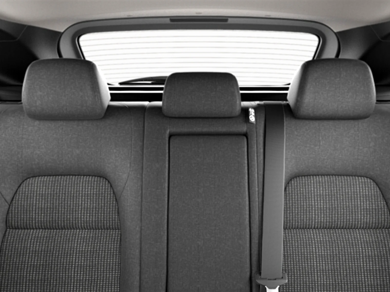 Nissan Qashqai, plazas traseras