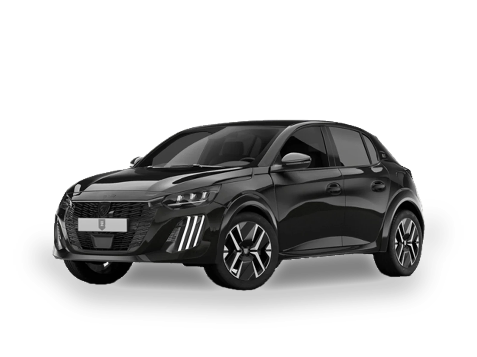 Peugeot e-208, tres cuartos delantero