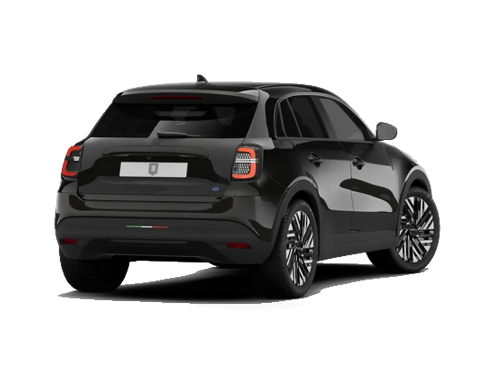 Fiat 600, trasera